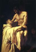 RIBALTA, Francisco Christ Embracing St.Bernard china oil painting reproduction